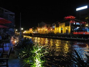 Melaka at night