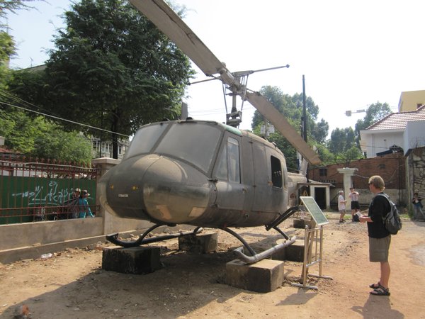 Helicopter at the War Remnants Museum