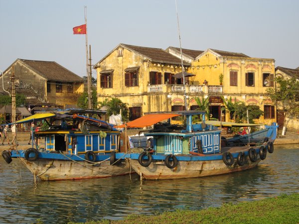 The riverside in Hoi An