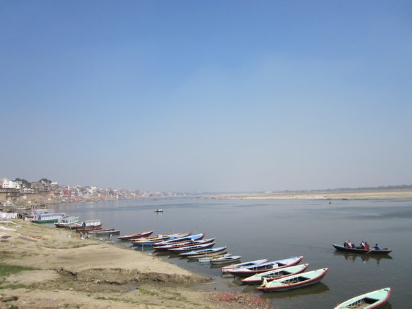 A view of the Ganges river