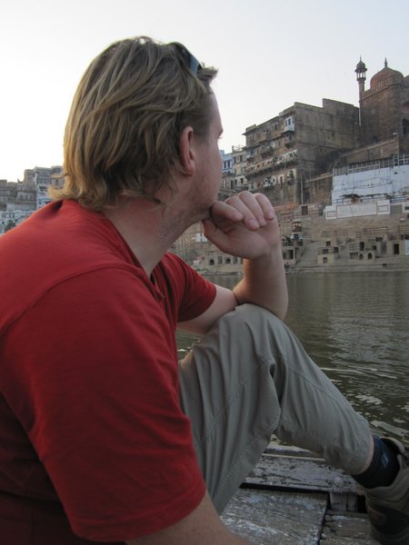 Looking at the ghats