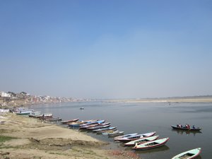 A view of the Ganges river