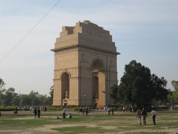 India Gate from afar