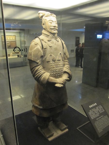 An original terracotta army general