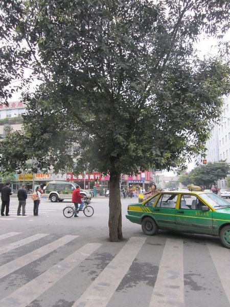 Strange junction in Chengdu