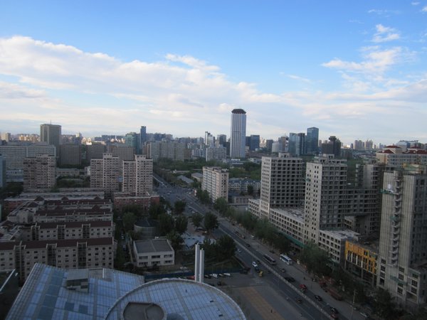 A clear day in Beijing
