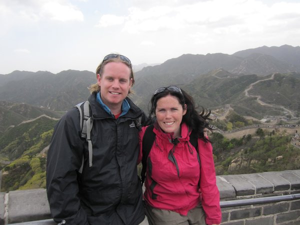 On the Great Wall of China