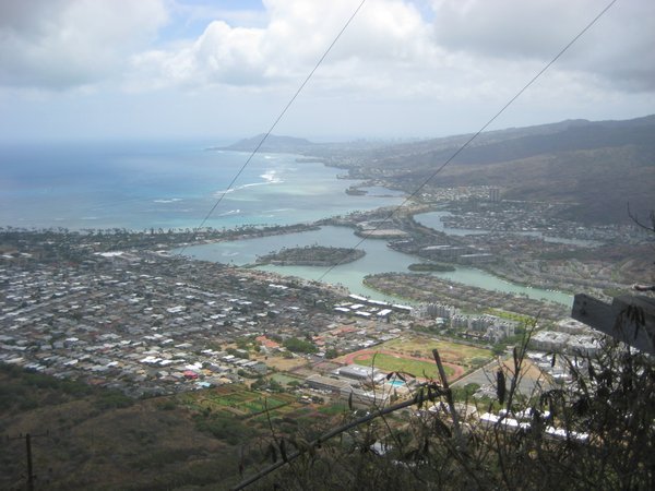 View from the top of Koko Head