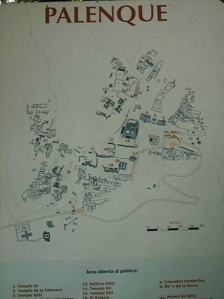 Map of the site