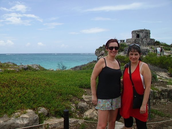 Me and Dara at the ruins