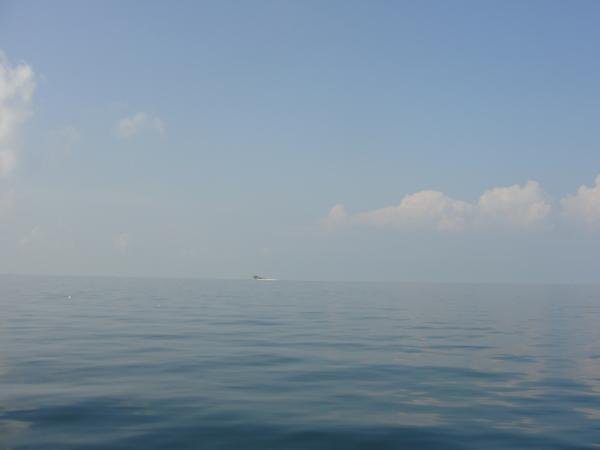Tiny Island in the distance