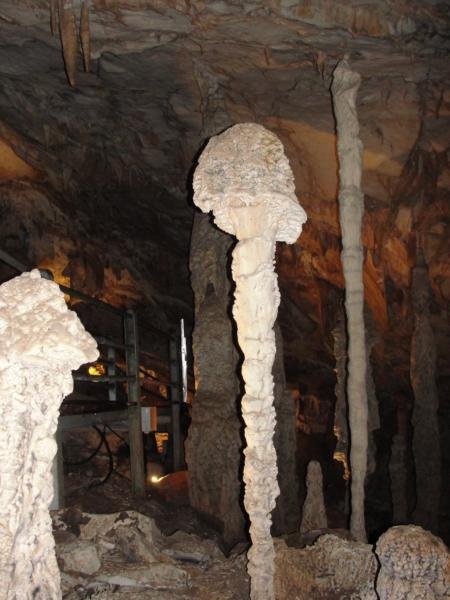 Mushroom Stalagmite in Wind Cave