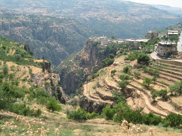 Views of the Valley in the Lebanese Mountains