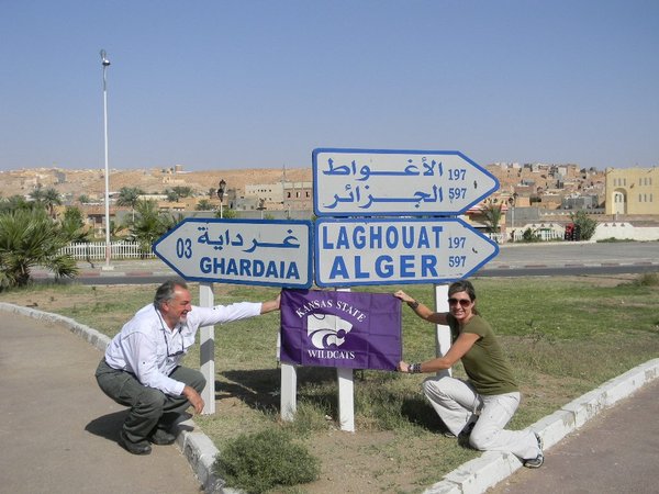 Purple pride even in Algeria