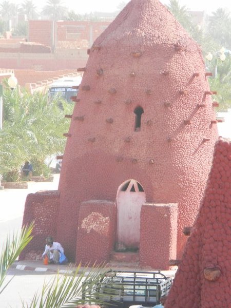 Grain storage in the Red Oasis