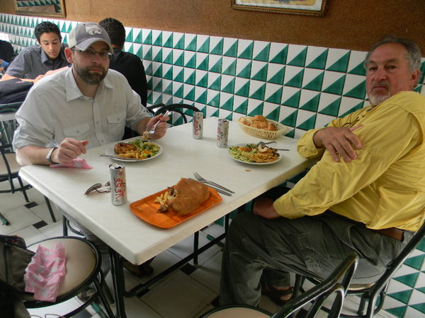 Lunch break in the Medina