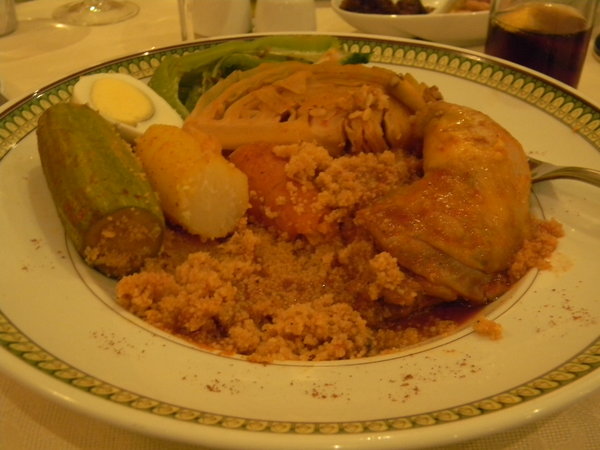 Dinner in Tunis