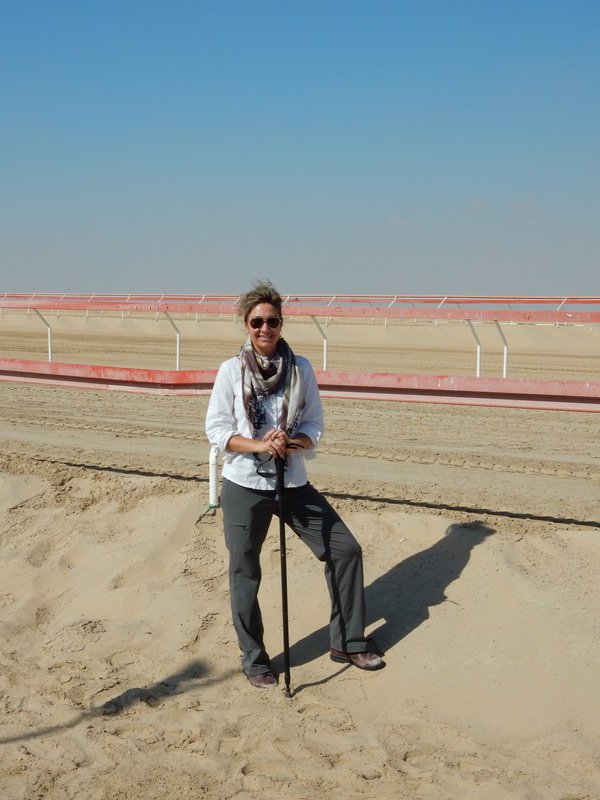 At the Camel Race Track