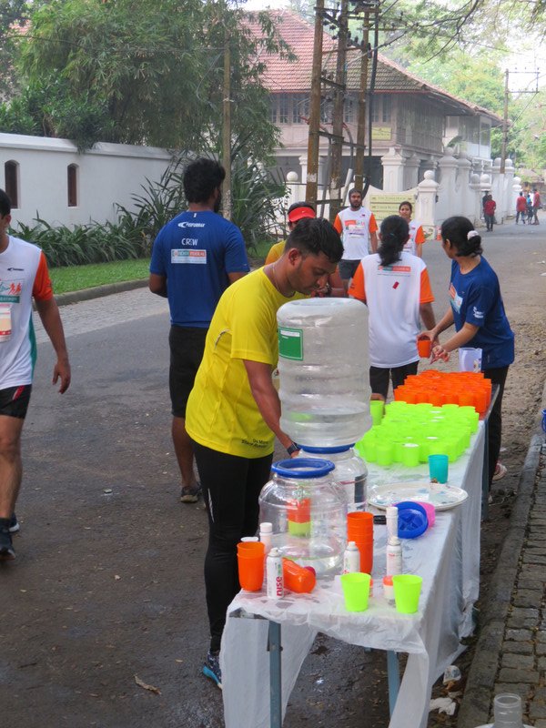 Volunteers at Marathon