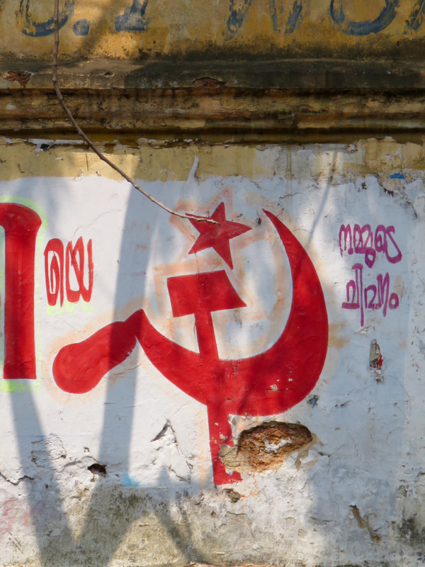 Communist Symbols Were Everywhere in Kerala