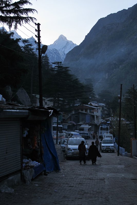 Daybreak in Gangotri