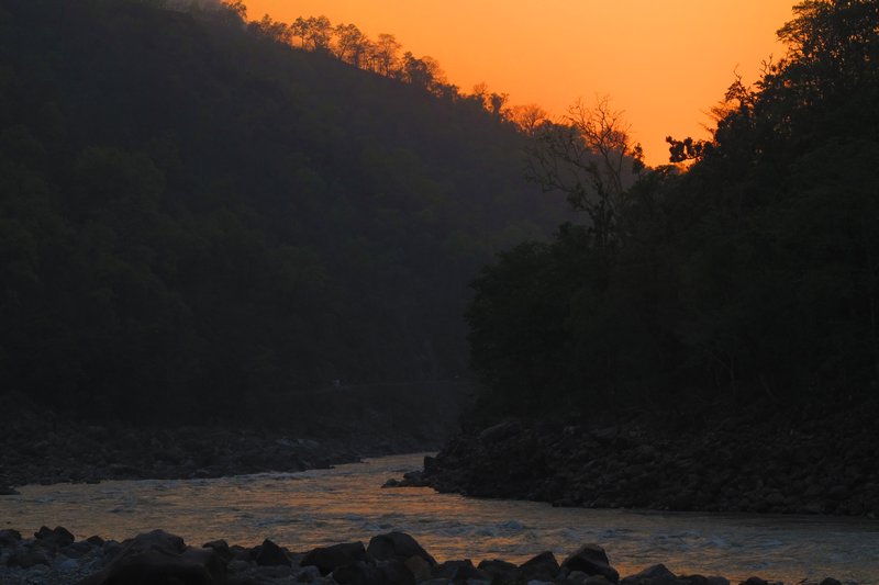 Ganga Valley Sunset