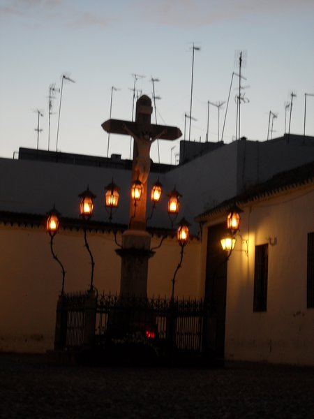 Walk at night in Cordoba