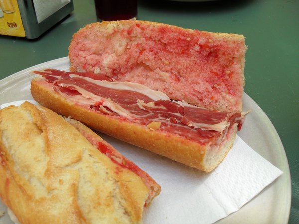 Sandwich in Catalonia