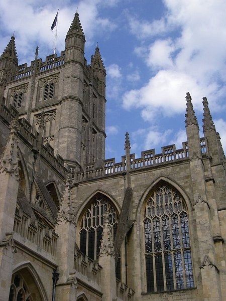 Bath Cathedral closeup