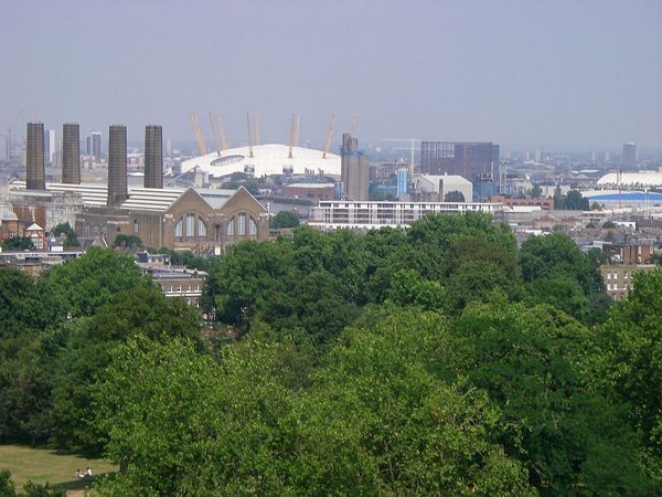 City view from Greenwich