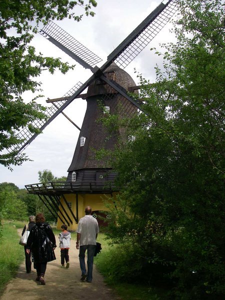 Dutch style wind mill