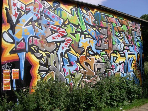 Christiania Art on wall