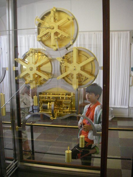Jens Oleson's clock mechanism