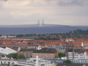 Bridge to Malmo Sweden