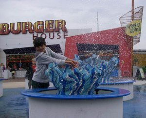 Lego Water Fountain