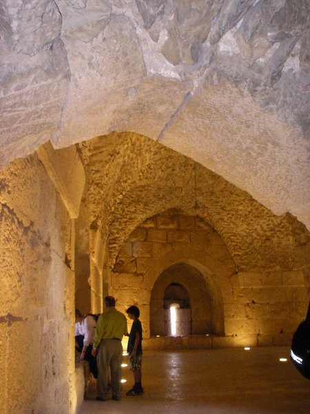 Ajloun Castle interior
