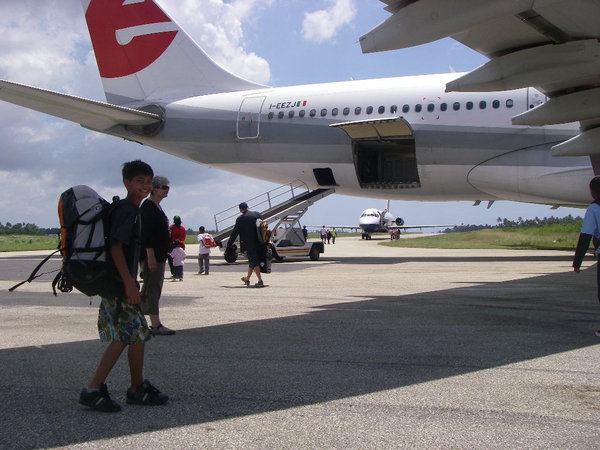 Zanzibar Airport Tarmac