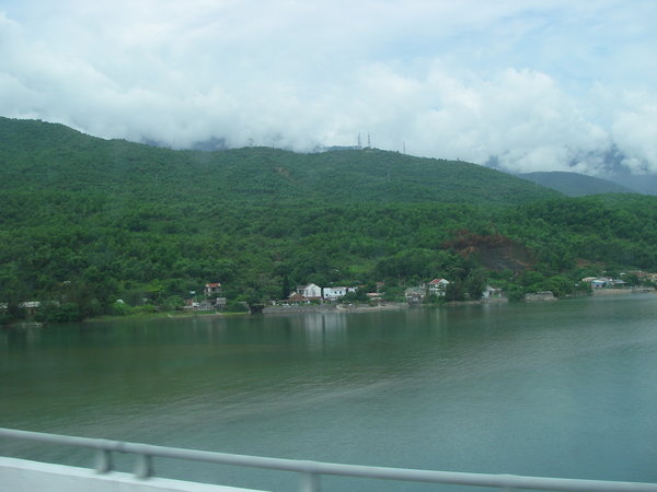 Scenery between Da Nang and Hue