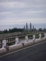 Peace monument at Hien Luong bridge over Ben Hai river
