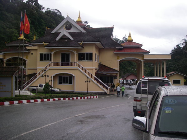 Laos border post