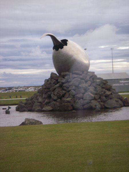 Keflavik Airport Sculpture
