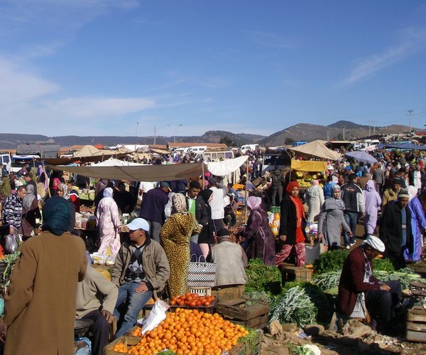 Azrou Market day