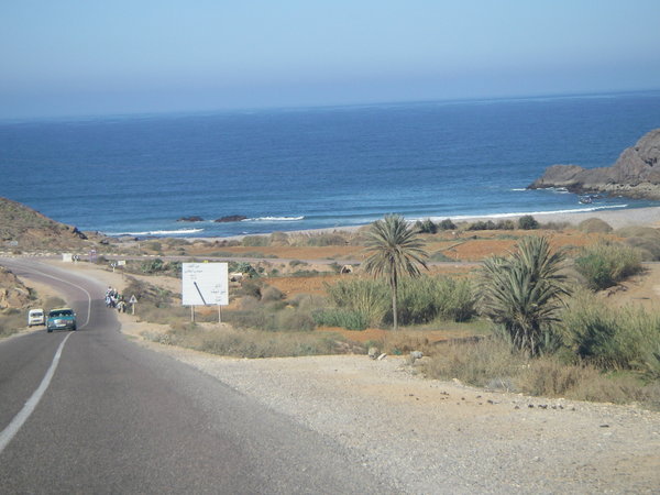 Approach to Sidi Ifni