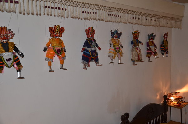 Devil Dancers as Room Decoration