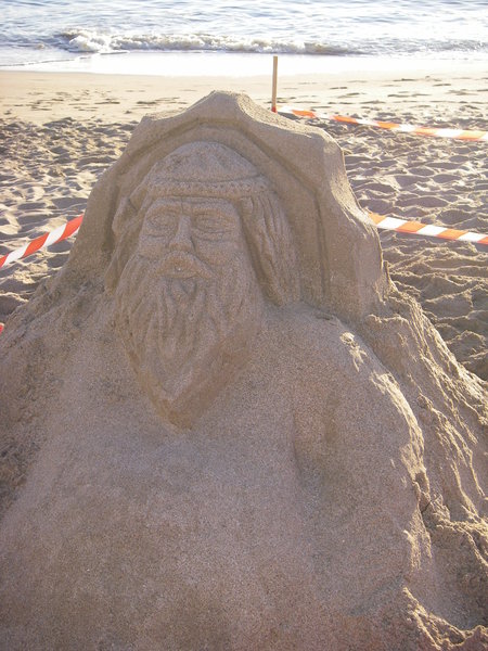 Sand Castle Sculpture