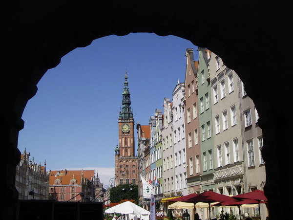 Entering Gdansk Old Town