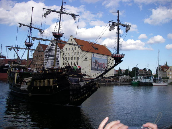 Gdansk Harbour Cruise on sailing ship
