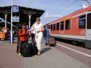 Polish Train to Gdansk