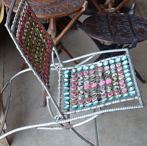 Bottlecap chair
