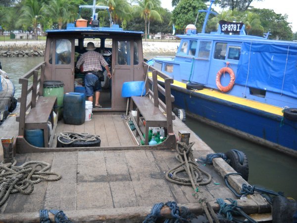 Ferry to Pulau Ubin